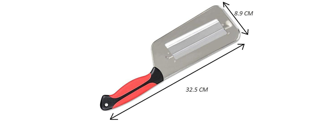 Double Blade Slicing Knife – 2-in-1 Mandoline Slicer for Vegetables, Fruits & Cheese